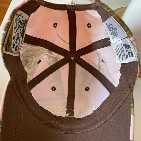 Hey Jack! Pink Camo Adjustable Baseball Cap EUC - Picture 6 of 8